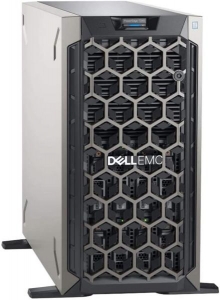 Server Tower Dell PowerEdge T340 Intel Xeon E-2244G 16GB DDR4 600GB HDD SAS 10k RPM 495W x 2 PSU