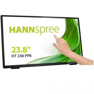 Monitor HP Signage 23.8 inch Hannspree multi touch, LED, 300 cd/mp, 3000:1, FHD 1920*1080, 60 Hz, 7H, 16:9, 8 ms, 178/178