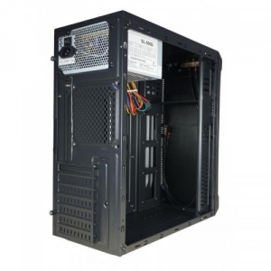 Carcasa Inter-Tech L-02 PC Chassis With 500W PSU, SECC Steel ATX Mid Tower Case