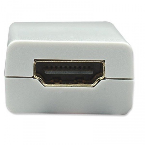 Techly Adaptor Mini DisplayPort mama > HDMI mama, alb, 15cm