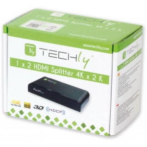 Techly Audio/Video splitter HDMI 1/2 4K*2K 3D