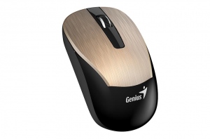 Mouse Wireless Genius Optical ECO-8015, Gold