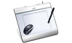 Tableta Grafica Cu Mouse Genius MousePen i608X 203 x 152 Gri