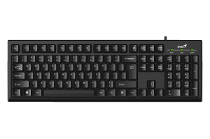 Tastatura Cu Fir Genius Smart KB-100, Black, USB, US, Neagra