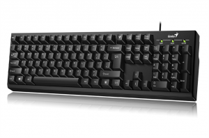 Tastatura Cu Fir Genius Smart KB-100, Black, USB, US, Neagra