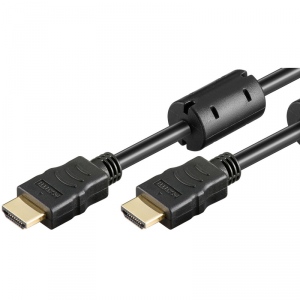 Cablu v1.4 HDMI high speed cu ethernet+FER. 1m, Goobay