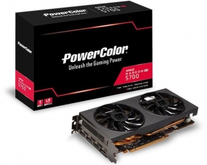 Placa video PowerColor Red Dragon Radeonâ„¢ RX 5700 OC AXRX 5700 8GBD6-3DHE
