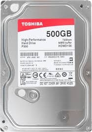 HDD Toshiba HDWD105UZSVA SATA3 500 GB 7200 RPM
