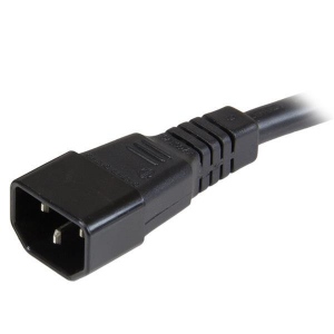 Manhattan Extension power cable IEC320 C14 to C19 10A 2m black