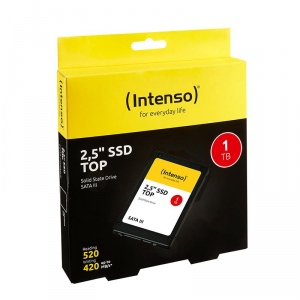 SSD Intenso TOP 1TB SATA3, 520/490MBs, Shock resistant, Low power