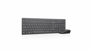 Kit Tastatura + Mouse Wireless Lenovo ULTRASLIM Black