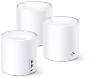 Sistem Wireless TP-Link Complete Coverage AC3000 Whole-Home, Dual Band,  Deco X60 (3-pack) 