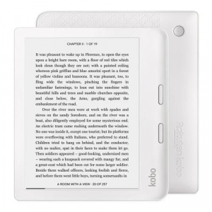 Kobo   N418-KU-WH-K-EP   Libra 2 e-Book Reader E Ink Carta 1200 touchscreen 7 inch 1680  1264 White, 