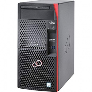 Server Tower Fujitsu TX1310 M3 E3-1225v6 8GB DVD-RW RAID 0,1,10 2x1 TB SATA 7.2k + Win 2019 Ess