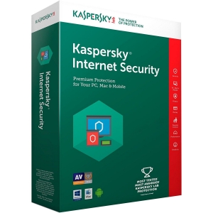 Licenta Antivirus retail Kaspersky Internet Security 2018 , Nou, 1 AN - licenta valabila pentru 5 calculatoare