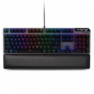 Tastatura Cu Fir Asus TUF GAMING K7/ENG 90MP0191-B0UA00, Iluminata, Led Multicolor, Neagra