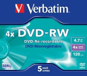 Verbatim DVD-RW [ 4.7GB065
