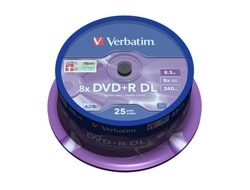 Verbatim DVD+R 8.5GB DL 8x