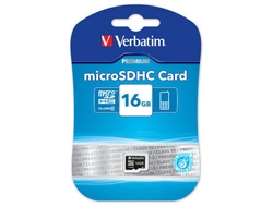 Card de Memorie Verbatim 16GB SD MicroSDHC Class 10, Black
