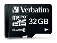 Card De Memorie Verbatim 32GB Micro SDHC 32GB Clasa 10 UHS-1, Black