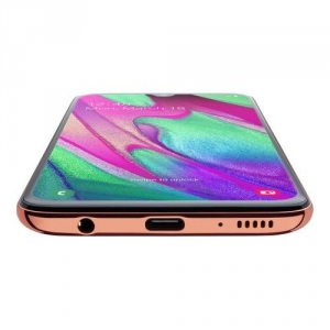 Telefon Samsung Galaxy A40 Dual SIM, 64GB, 4G, Coral