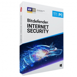 Bitdefender Internet Security 2019 Retail 2 users 12 months BF