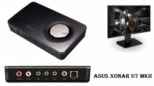 Placa de sunet Asus, Xonar_U7_MKII, USB, Procesor audio: C-Media USB2.0 6632AX High-Definition Sound Processor 