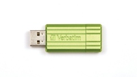 Memorie USB Verbatim PinStripe 16GB USB 2.0 Verde