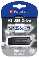 Memorie USB Verbatim V3 256GB USB 3.0 Negru