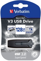  Memorie USB Verbatim V3 128GB USB 3.0 Negru