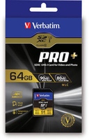 Card De Memorie USB Verbatim 64GB SDHC Clasa 10, Black