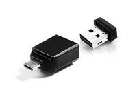 Verbatim USB DRIVE 2.0 NANO 16GB STORE -N- STAY + OTG Adapter