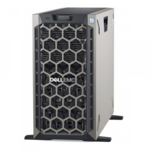 Server Tower Dell PowerEdge T440 Intel Xeon Silver 4208 16GB RDIMM 600GB 10K RPM SAS PERC H730P,iDRAC9 Enterprise,Dual Hot-plug PS(1+1)495W,Dual-Port 1GbE,3Yr NBD