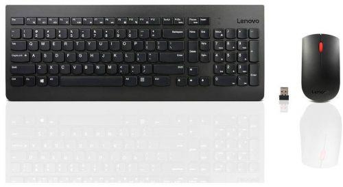 Kit Tastatura + Mouse Wireless Lenovo ESSENTIAL, Black