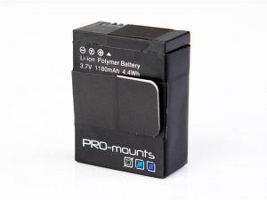 PRO-mounts Replacement Battery Hero3 & Hero3+