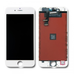 Qoltec LCD Touch screen for iPhone 6 | white frame
