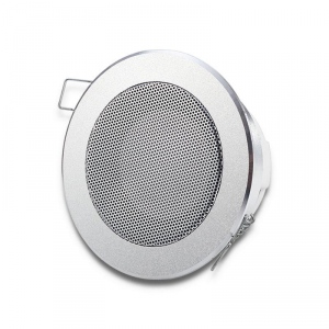Qoltec Ceiling speaker | waterproof | RMS 15W | 8 Om | Silver