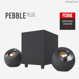 Boxe Creative PEBBLE PLUS 2.1 USB  black