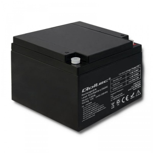 Qoltec Battery AGM | 12V | 24Ah | max.7.2A