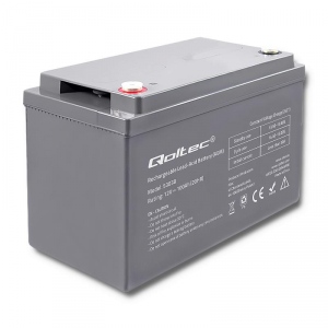 Qoltec Battery AGM | 12V | 100Ah | max.30A