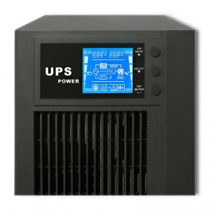 UPS Qoltec On-line 3KVA 2.4kW LCD USB