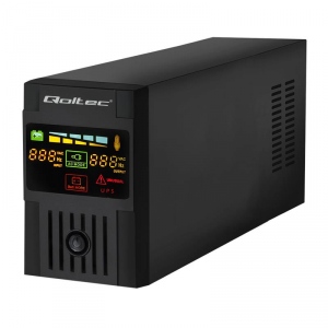 UPS Qoltec Sursă de alimentare neîntreruptibilă MONOLITH 400VA | 240W LCD USB 53950