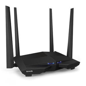 Router Wireless Tenda AC10 Dual-Band, 10/100/1000 Mbps