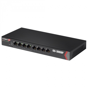 Switch Edimax Long Range 8-Port Gigabit Web Managed with 4 PoE+ Ports (PB 72W)