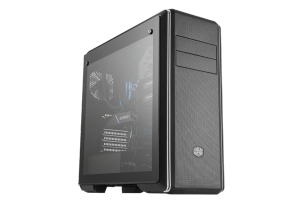Carcasa COOLER MASTER Middle-Tower E-ATX, MasterBox CM694, tempered glass, 3* 120mm fan (incluse), I/O panel, black 