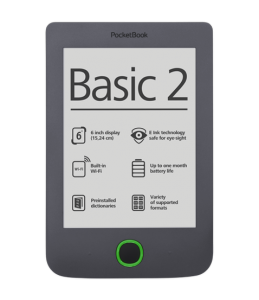 E-Book MultiReader PocketBook 614+ Basic 2 6.0 inch 8GB+microSD Negru