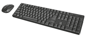 Kit Tastatura + Mouse Wireless Trust Kit Ximo, Black