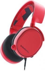Gaming headset SteelSeries Arctis 3 Red