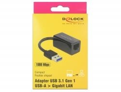 Placa de Retea Delock USB 3.1 10/100/1000 Mbps