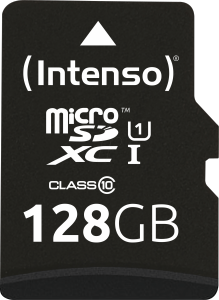Card De Memorie Intenso SDXC 128GB UHS-I/W/ADAPTER